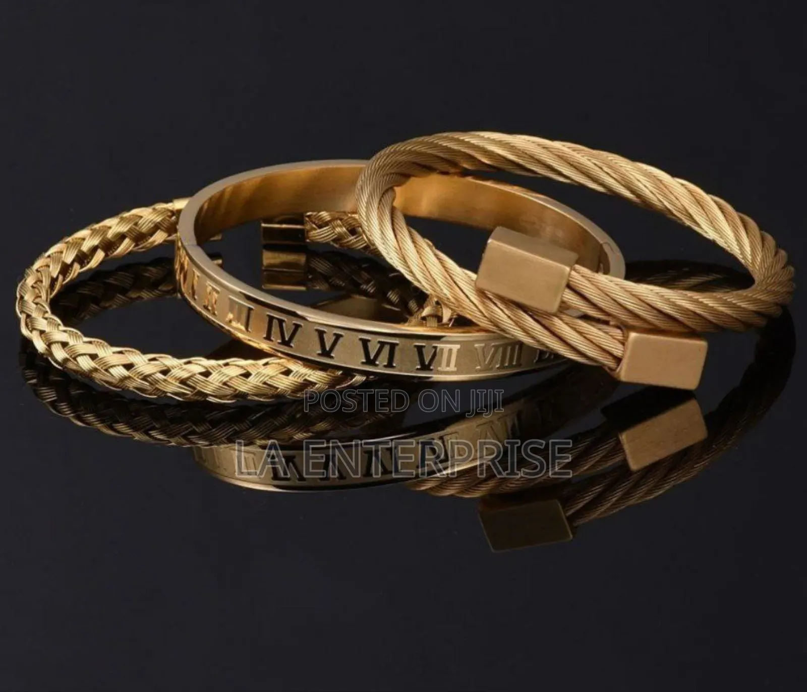 Golden 3pcs Bracelet