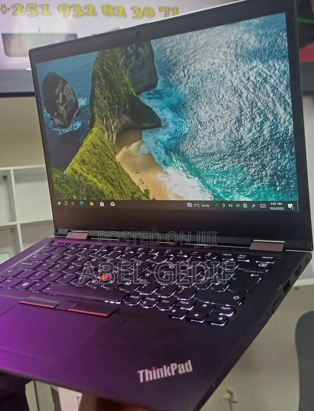 New Laptop Lenovo ThinkPad Yoga 16GB Intel Core I5 SSD 512GB