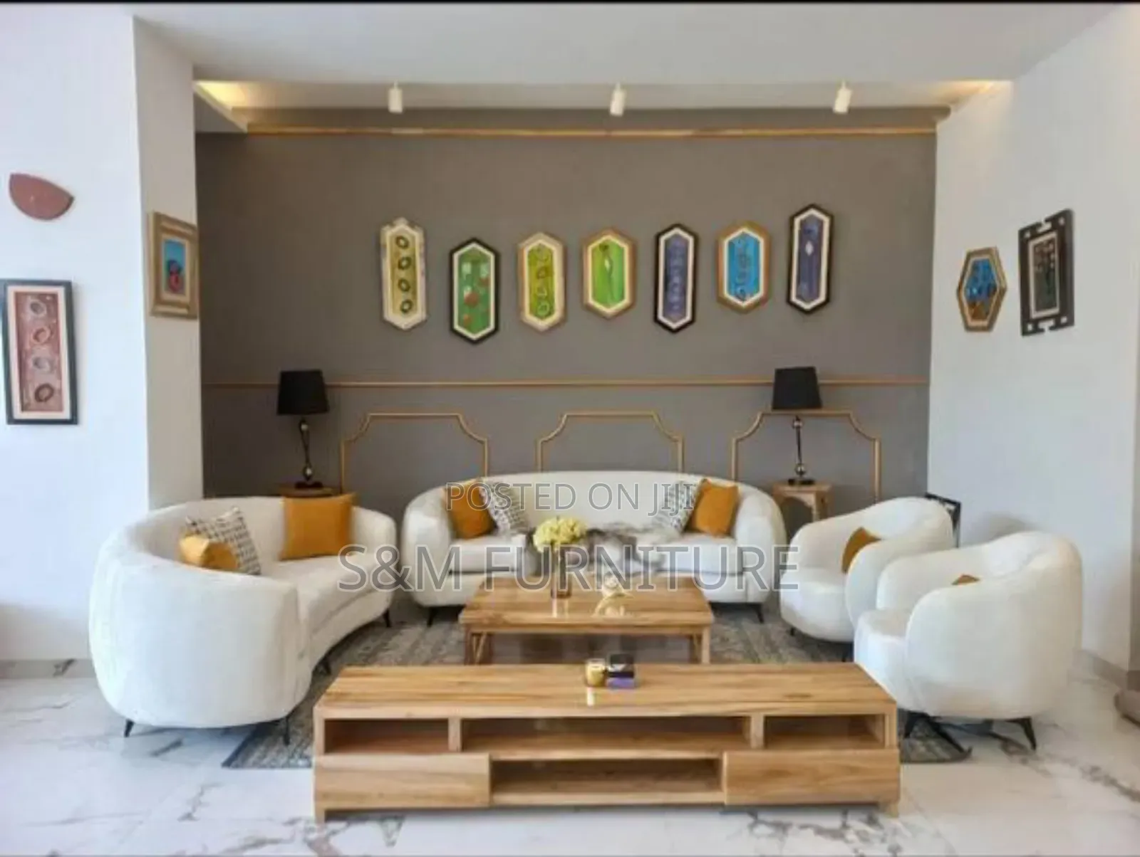 Felicitous 8 Seater Sectional Sofa (ሶፋ)