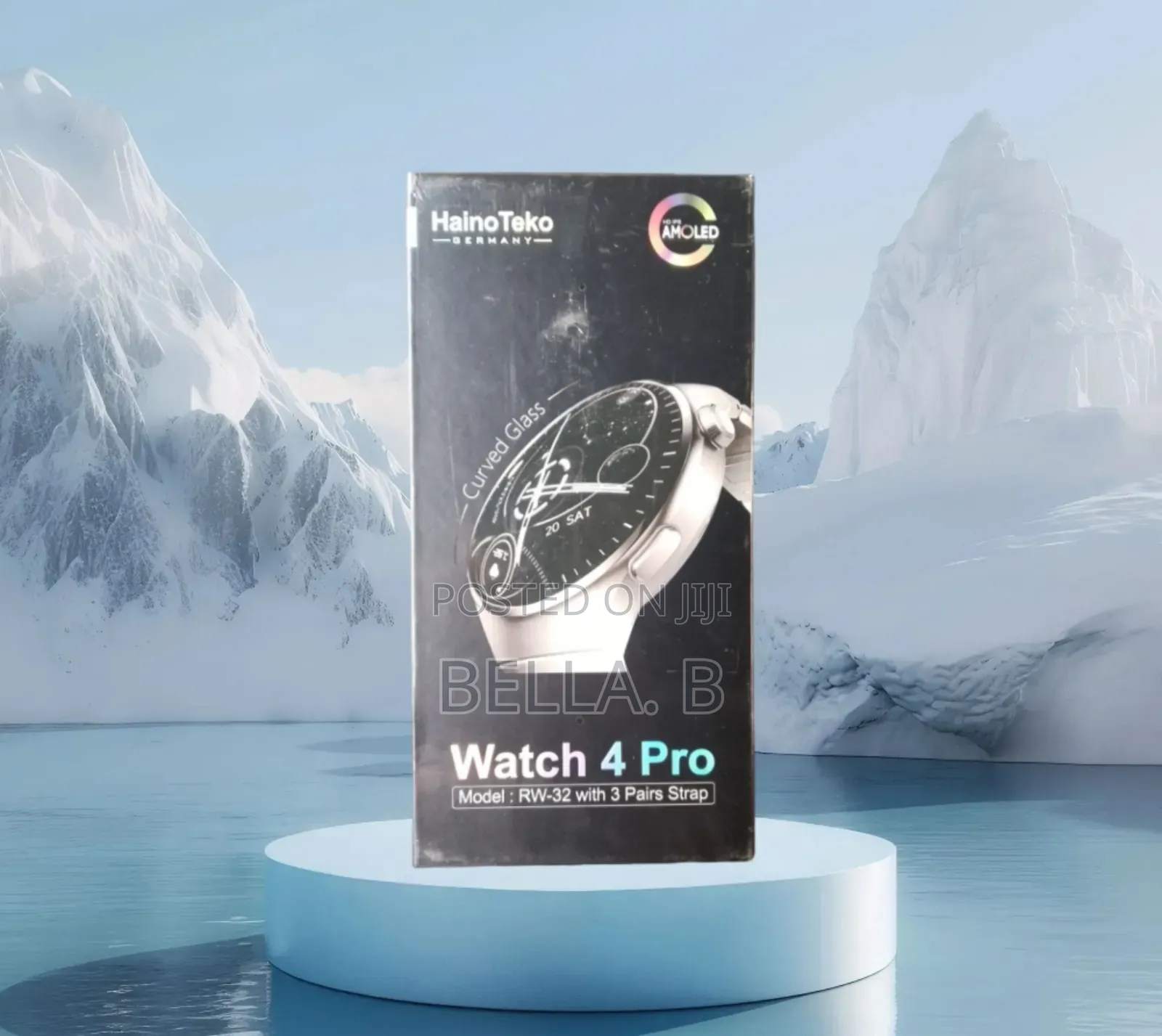 Watch 4 Pro Smart Watch : Voice Assistant Integration.