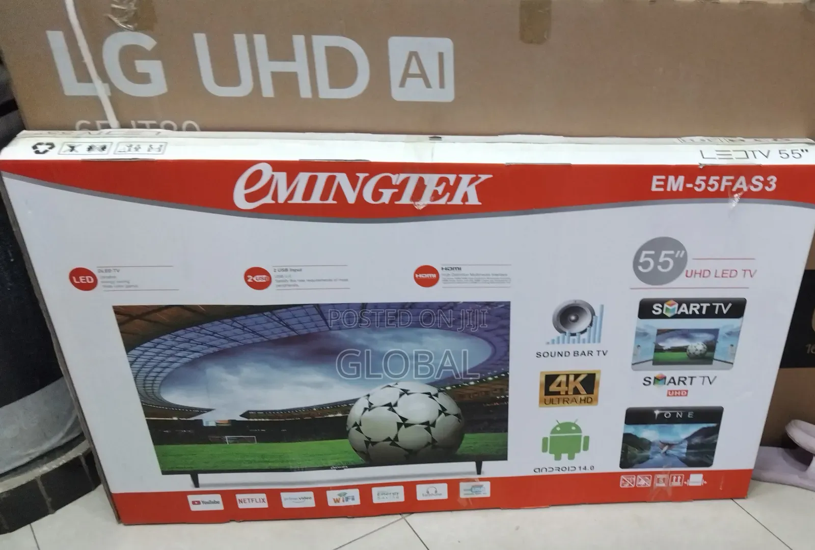 Lg Standard 55"Inch Emingtek Tv