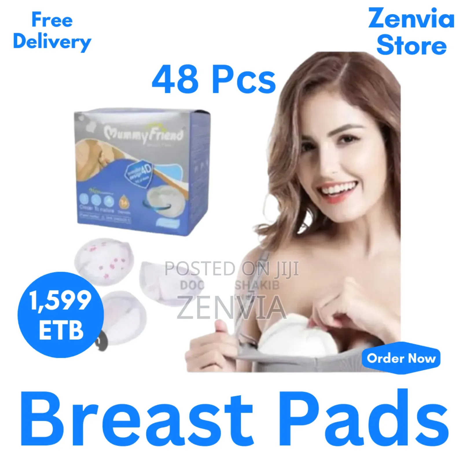 48 Pcs Breast Pads