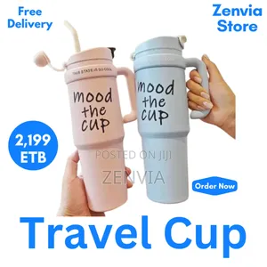 Photo - Double Layer Isolated Tumblers With Straw/Travel Cup/ Free Delivery/