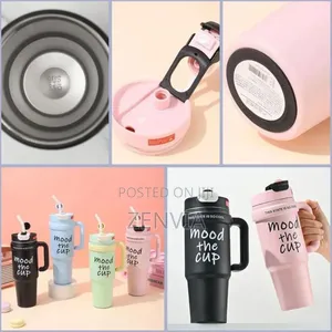 Double Layer Isolated Tumblers With Straw/Travel Cup/ Free Delivery/