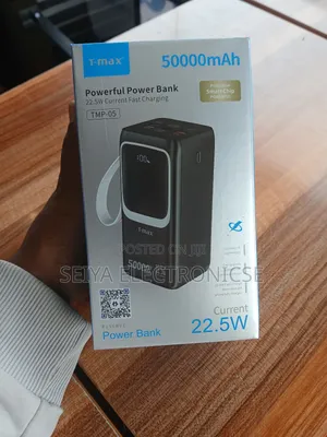 Photo - T- Max Power Bank Capacity 50,000 Mah Fast-Charging