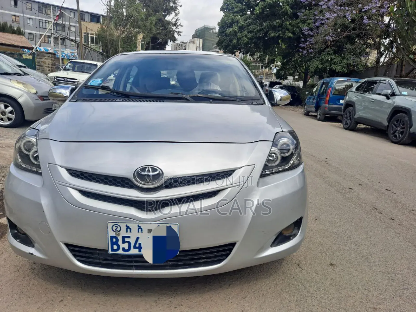 Toyota Belta 2007 Silver