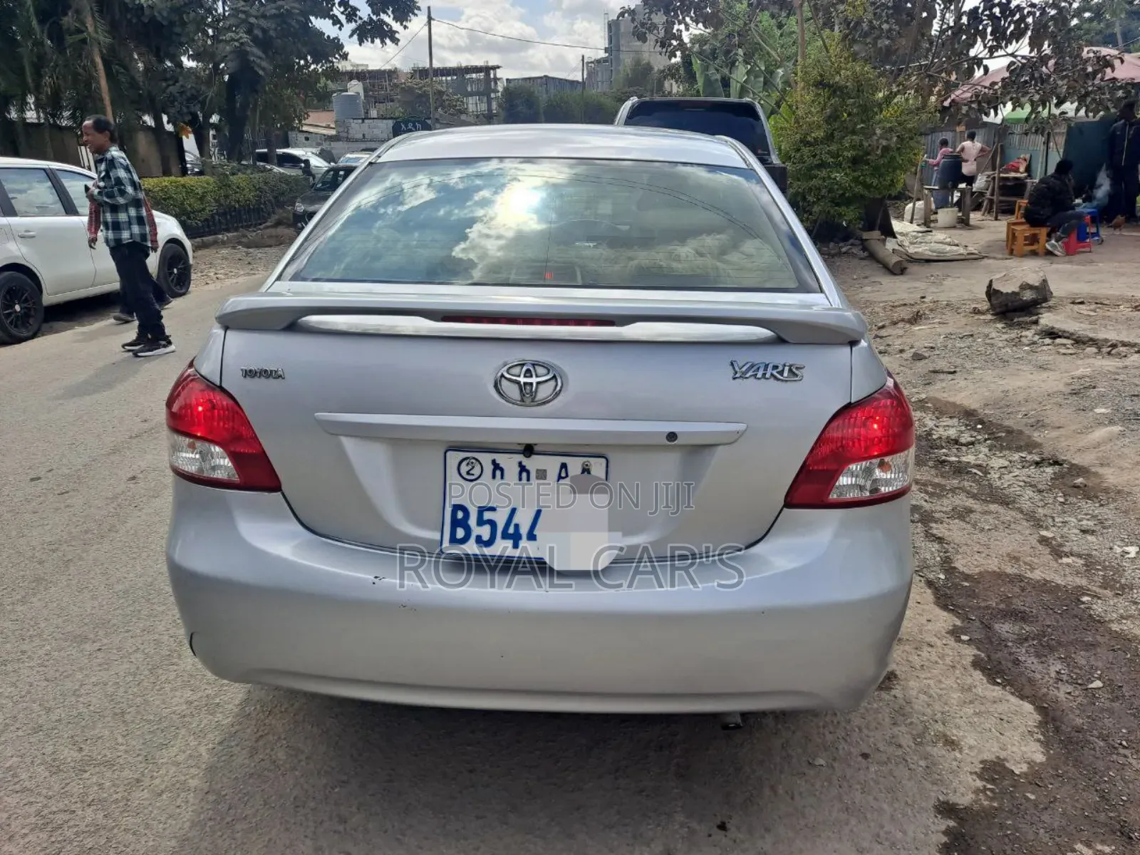 Toyota Belta 2007 Silver