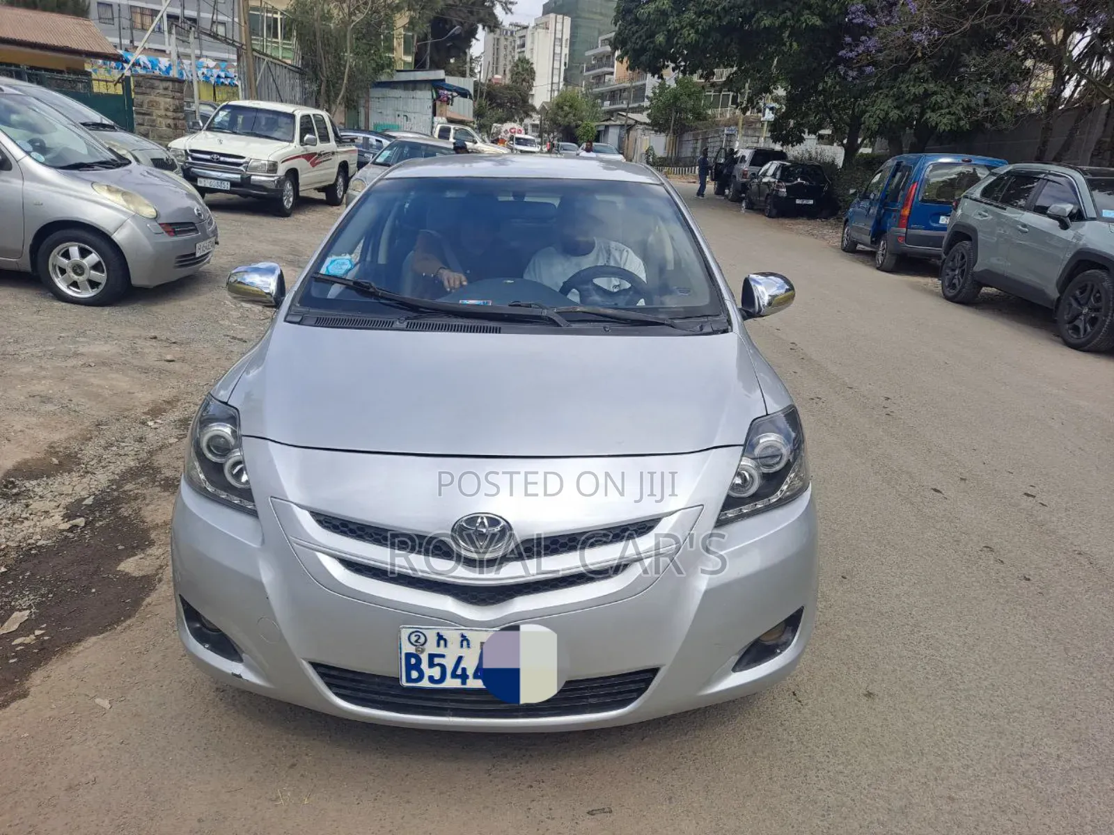 Toyota Belta 2007 Silver