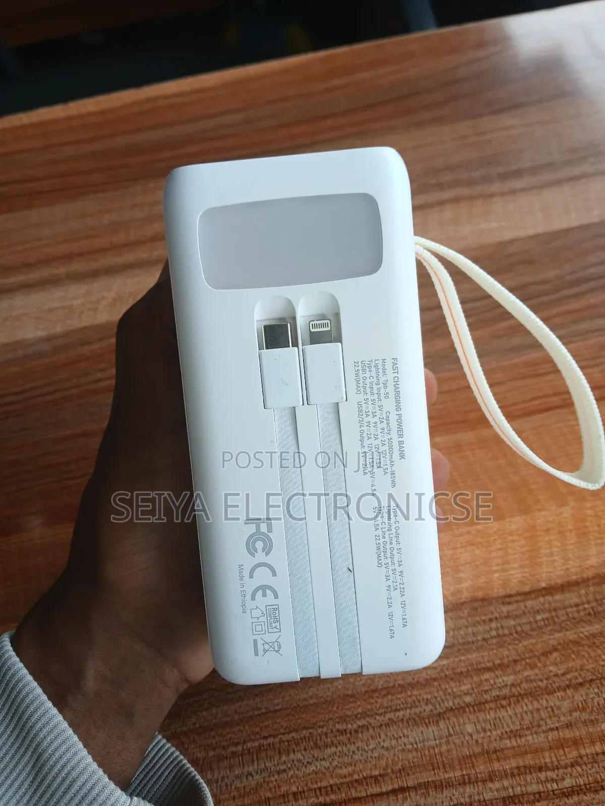 T- Max Power Bank Capacity 50,000 Mah Fast-Charging