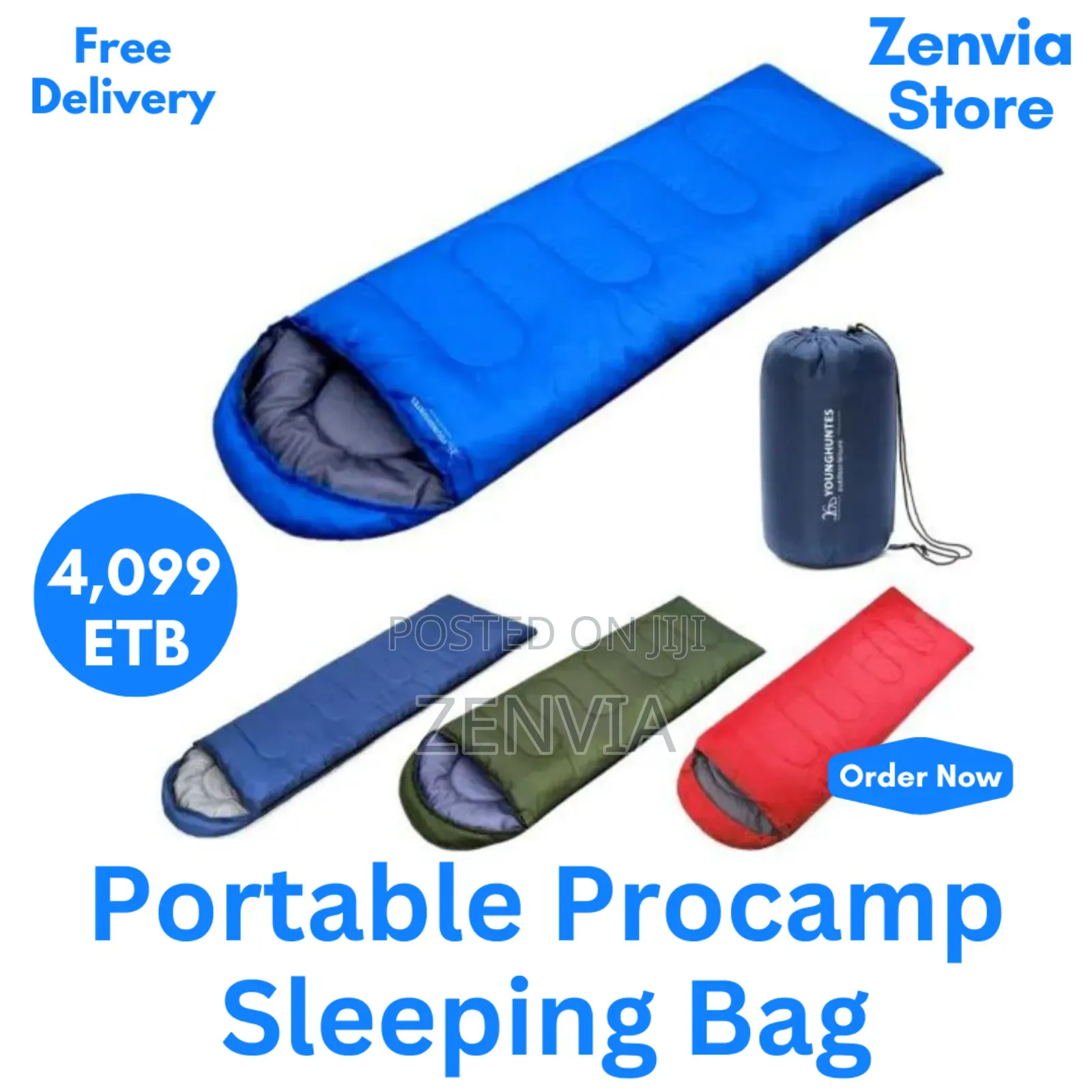 Portable Procamp Sleeping Bag / Free Delivery/