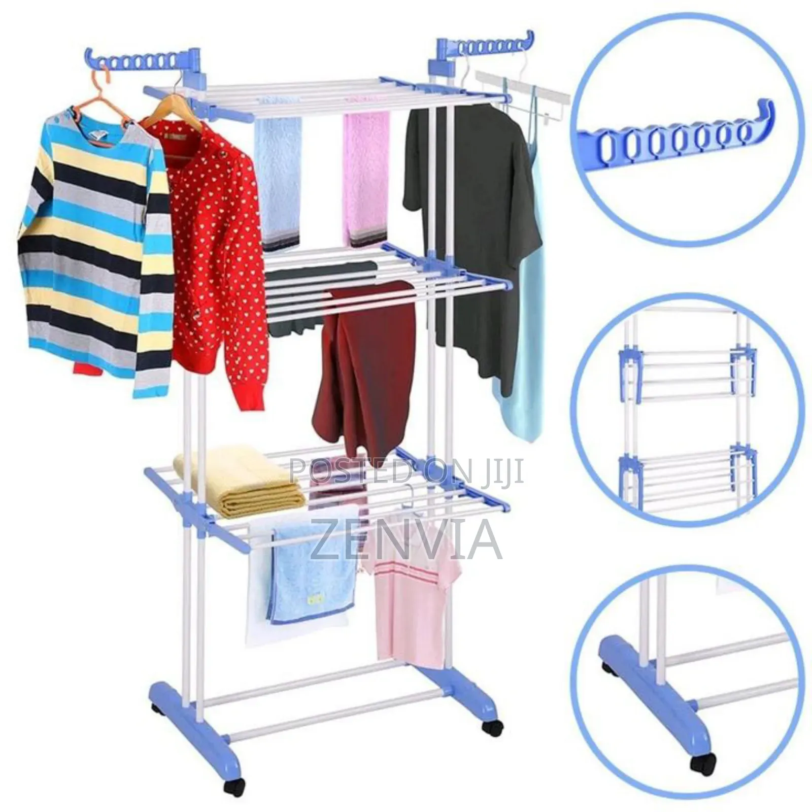 3 Layers of Clothes Hanger