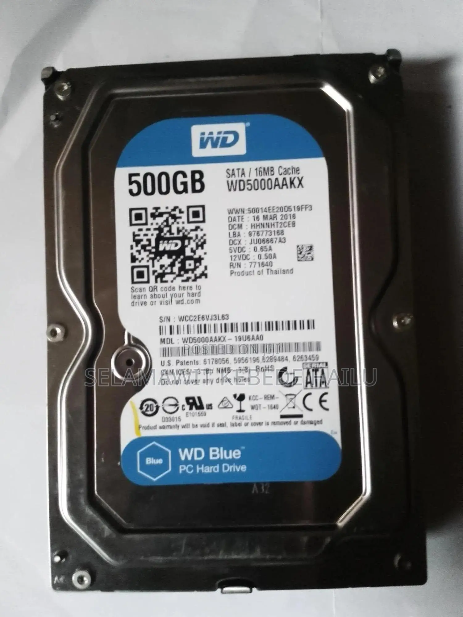 Wd Blue 500gb Hardware