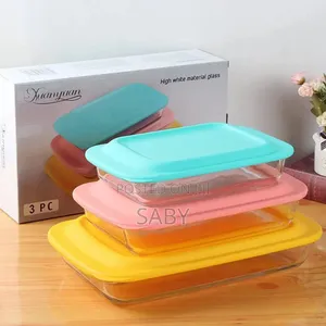 Borosilicate Glass Baking Dishes With Lid