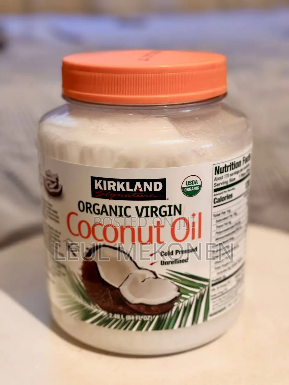 Kirkland Organic Virgin Coconut Oil - Usa