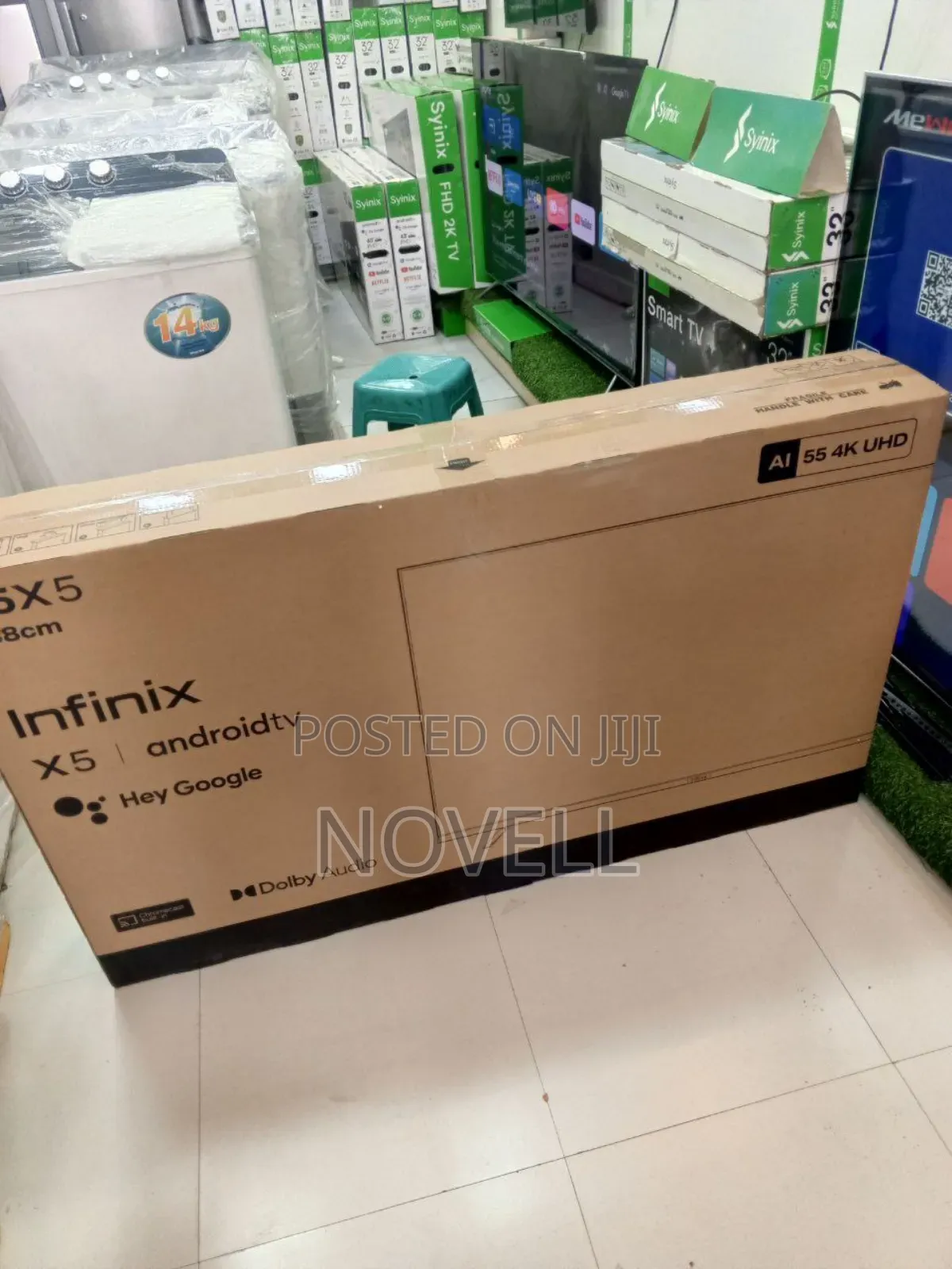 55 Infinix Frame Less Smart Tv