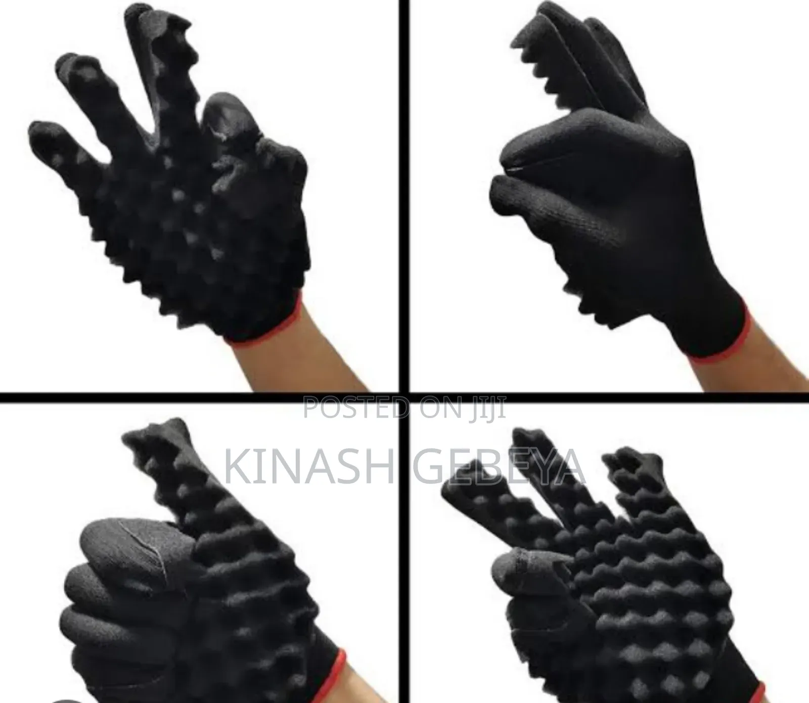 Hair Curler Sponge Gloves