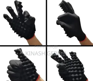 Hair Curler Sponge Gloves