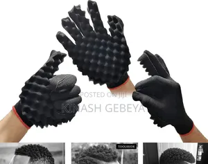 Hair Curler Sponge Gloves