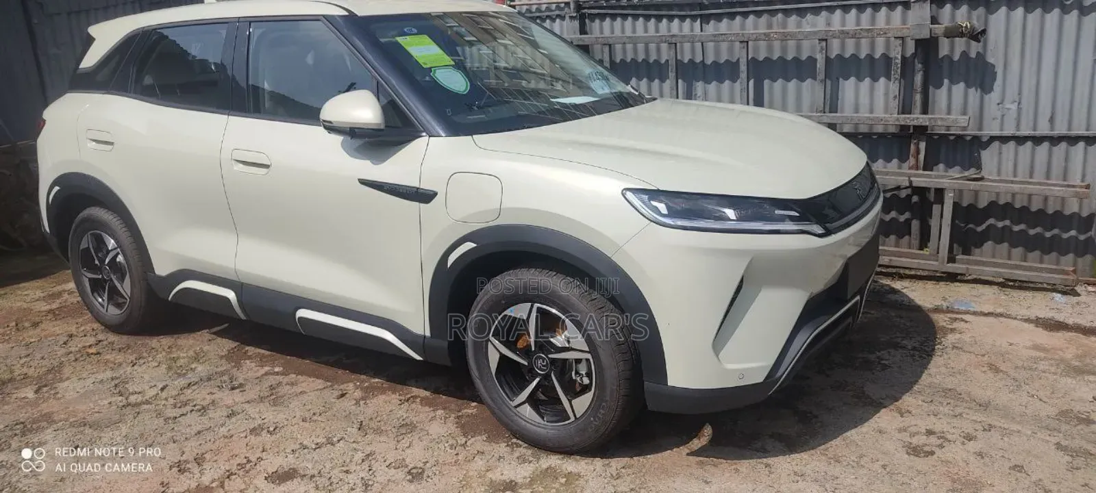 New BYD Yuan Up 2024 White