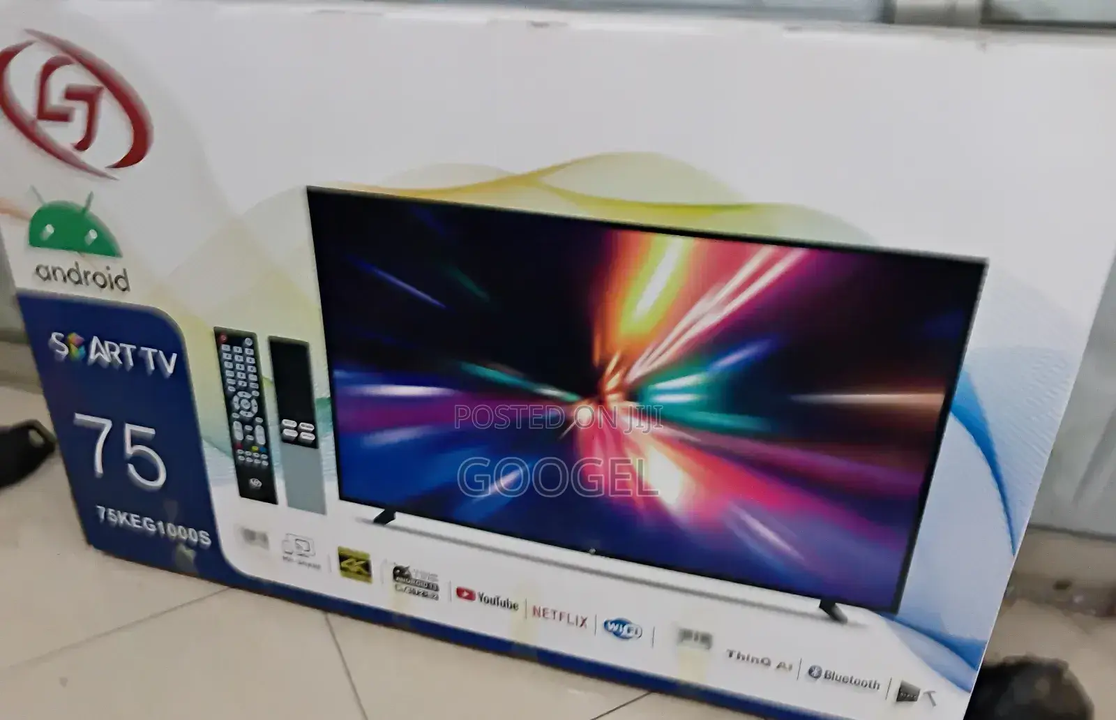 75"Inch Fully Smart Double Screen Lj TV