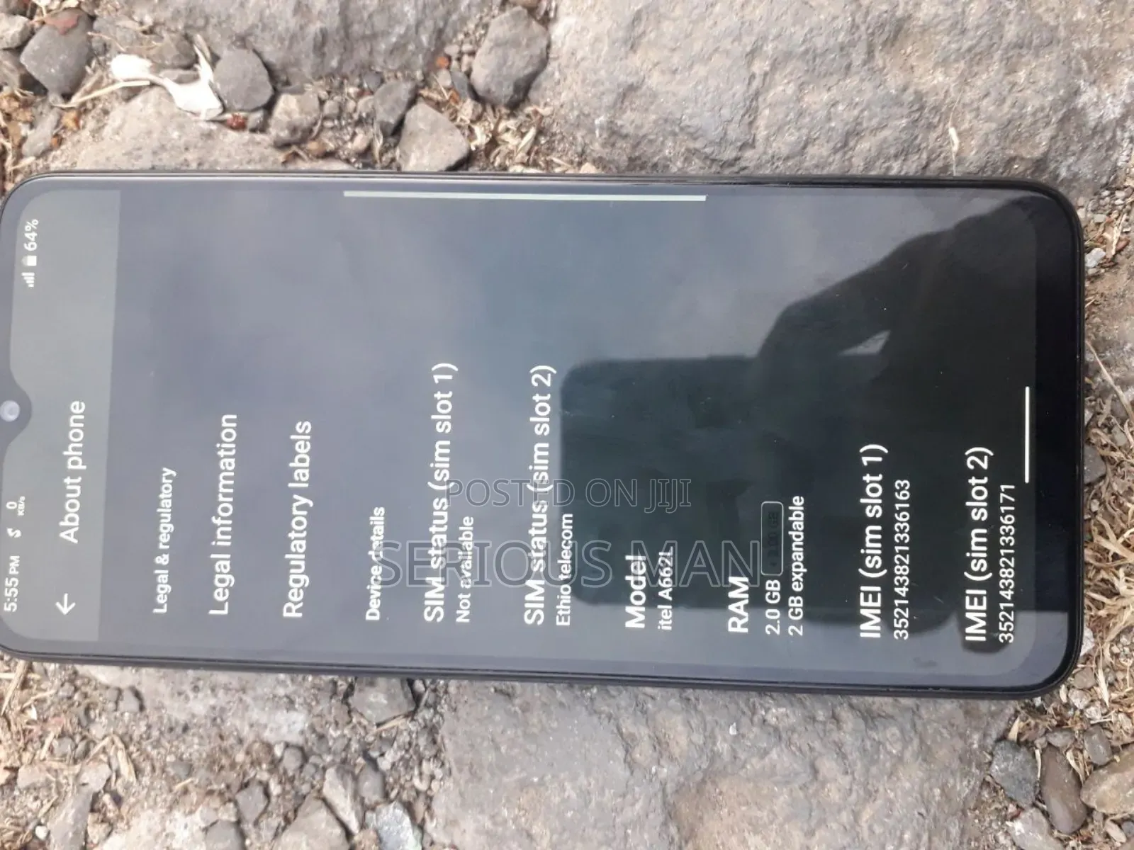 Itel A60 4G 32 GB Blue