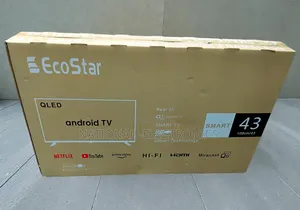 Photo - Ecostar 43 Inch Tv Smart Qled Frameless New 2025 Model Original