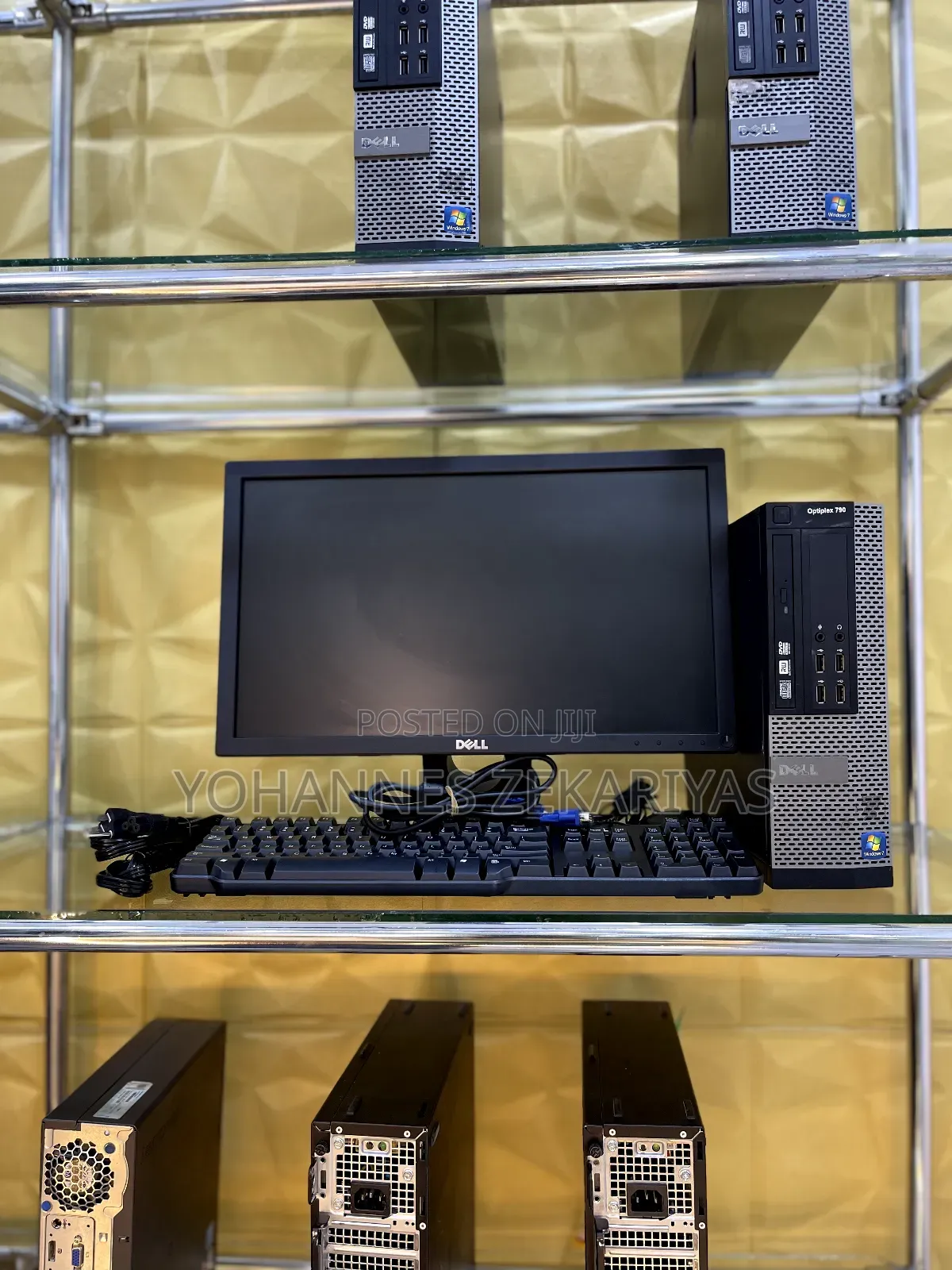 New Desktop Computer Dell OptiPlex 790 4GB Intel Core I3 HDD 500GB