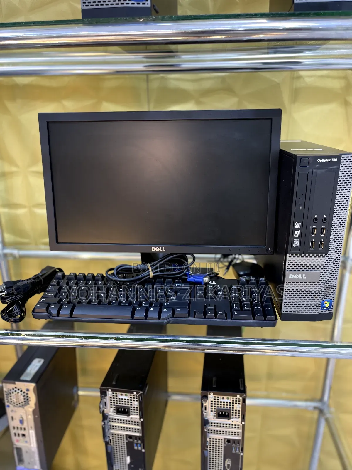 New Desktop Computer Dell OptiPlex 790 4GB Intel Core I3 HDD 500GB