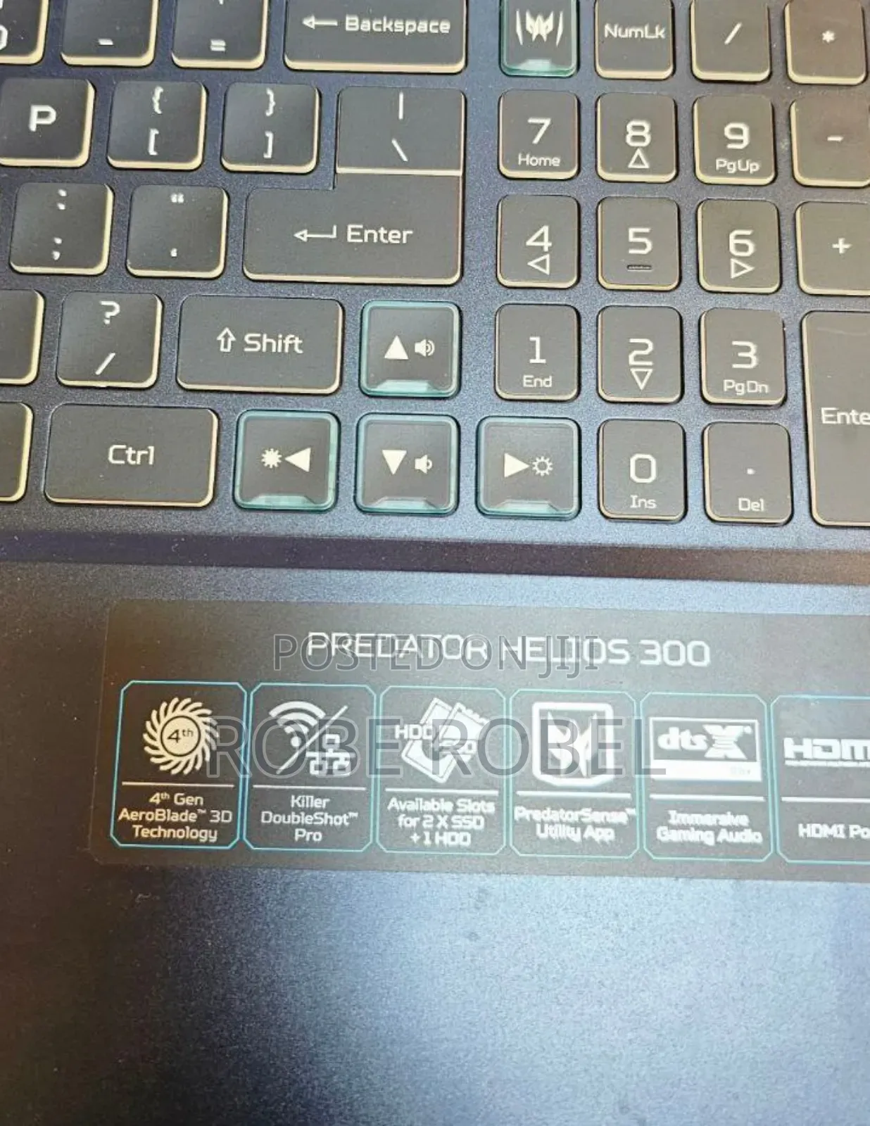 New Laptop Acer Predator Helios 300 16GB Intel Core I7 SSD 1T