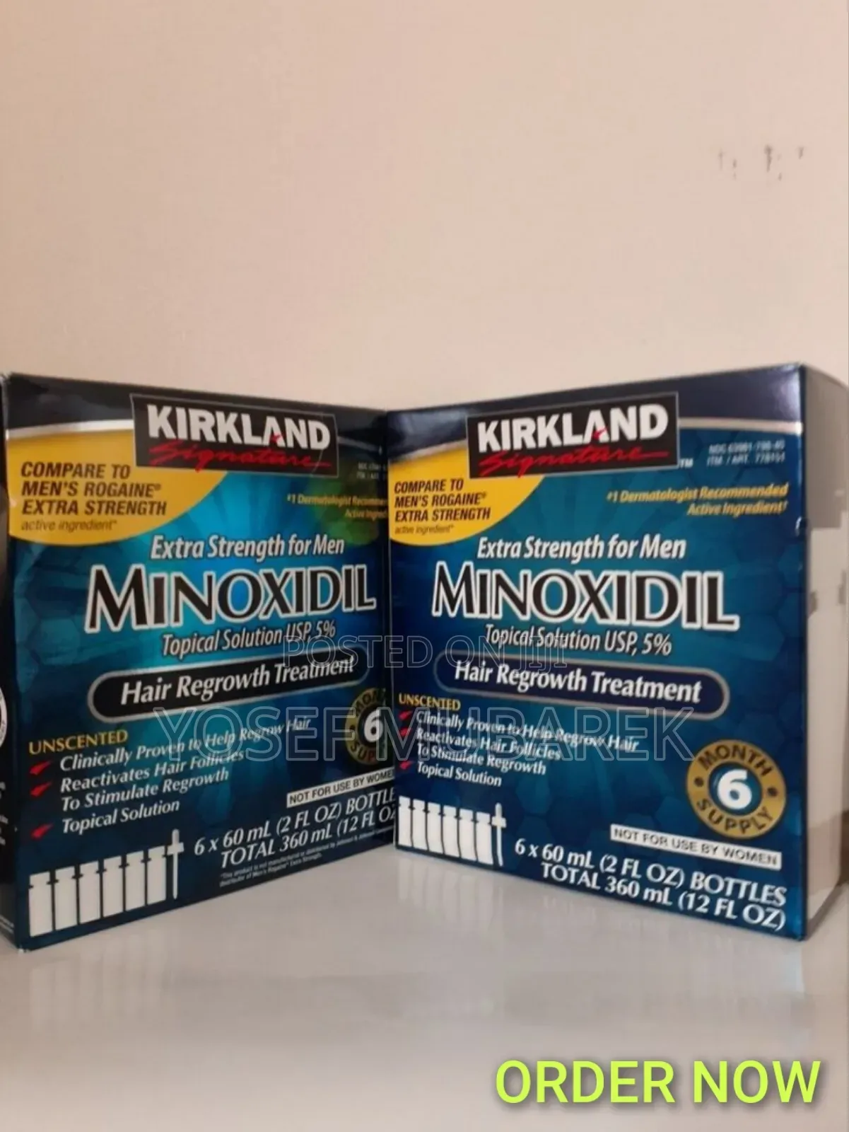 ለቆዳዎ ጥንቃቄ ያድርጉ - ኦሪጅናሉን ብቻ ይጠቀሙ Minoxidil