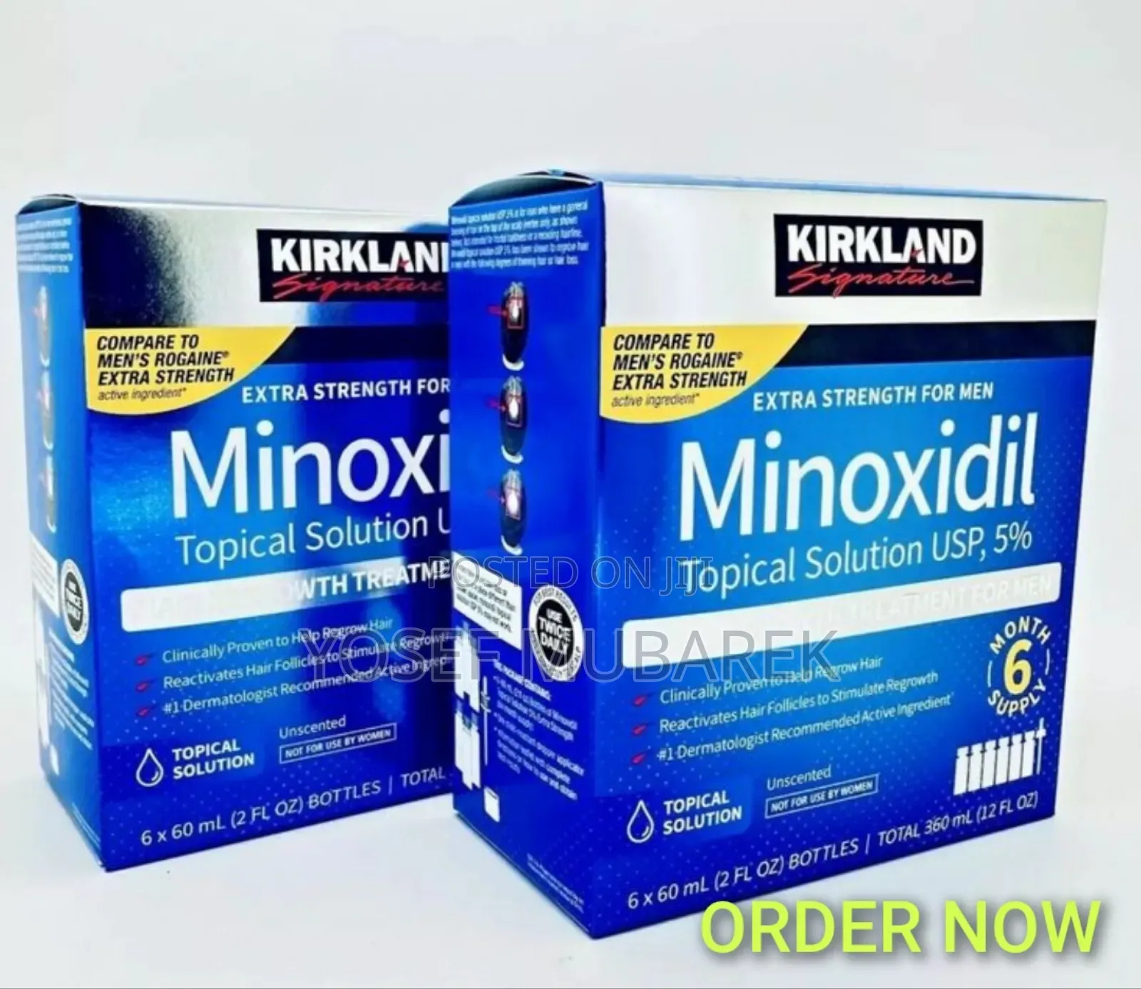 ታላቅ ቅናሽ በኪርክላንድ ሚኖክሲዲል ላይ