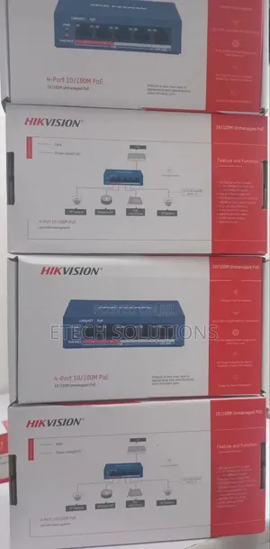 Photo - Hikvision 4 Port Poe Switch