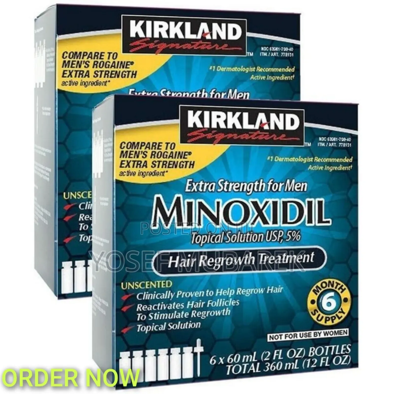 ጺም ለሚመኝ ሁሉ! Minoxidil