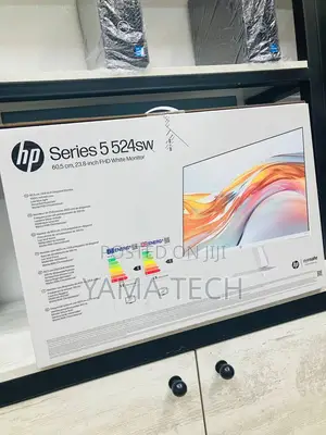 Hp Monitor 24”Inch White Monitor