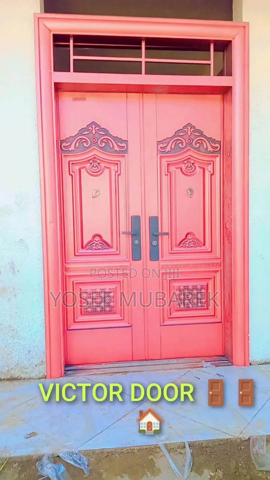 ከእሳት እና ከድምፅ የሚከላከል ድንቅ በር Victor Door