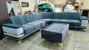 Goodly L Shape Sofa With Table (ሶፋ).