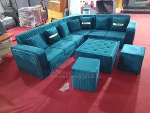 Dainty L Shape Sofa (ሶፋ).