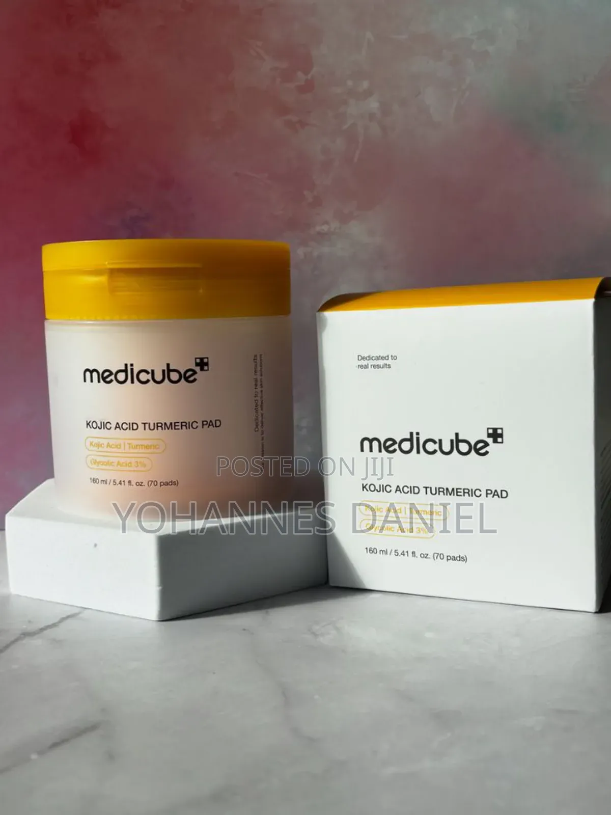 Medicube Kojic Acid Turmeric Pad