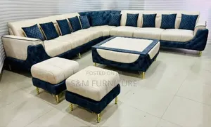 Nifty L Shape Sofa Design to Order Instantly (ሶፋ).