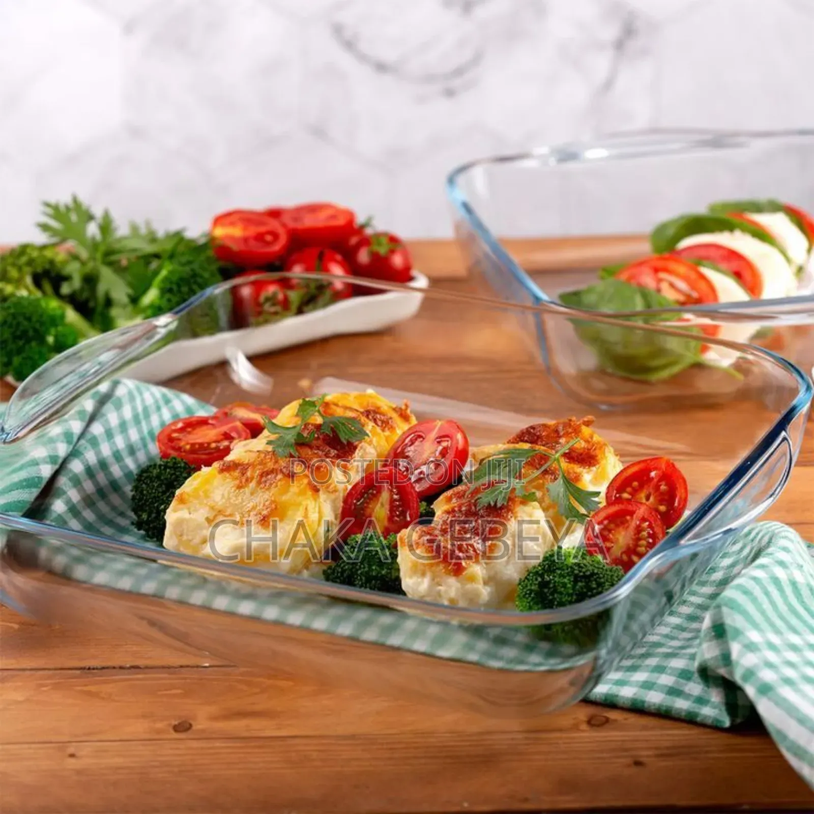 3-Piece - Oven Microwave Safe