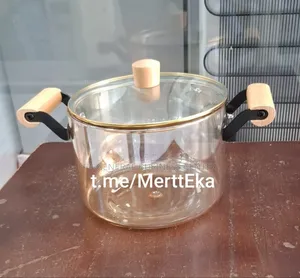 Heat Resistant Glass Pot