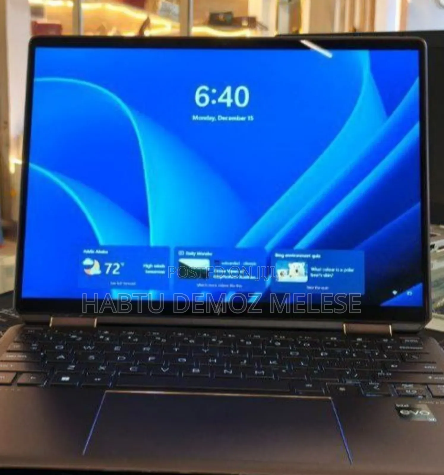 New Laptop HP Spectre 16GB Intel Core I7 SSD 1T