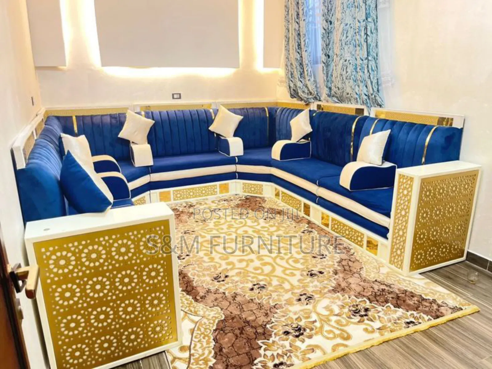 Kingly Arabian Majlis Priced Per Square Meter. (መጅሊሰ)