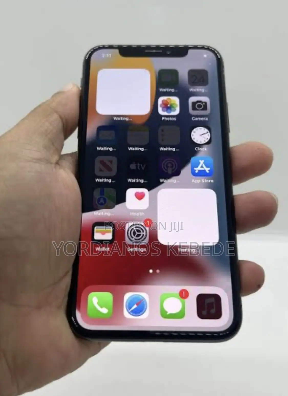 Apple iPhone X 256 GB Silver