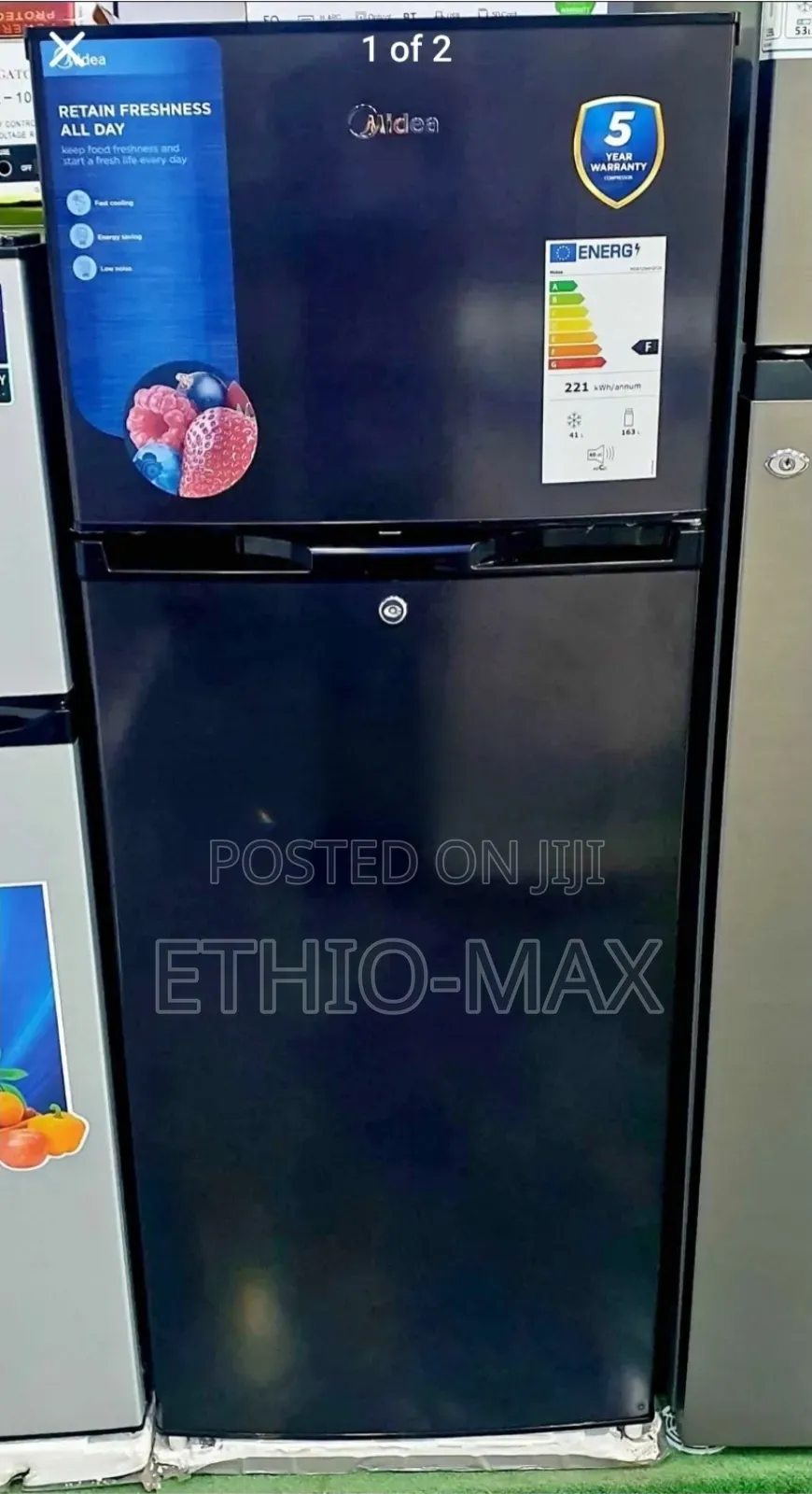Midea Refrigerator Model 294