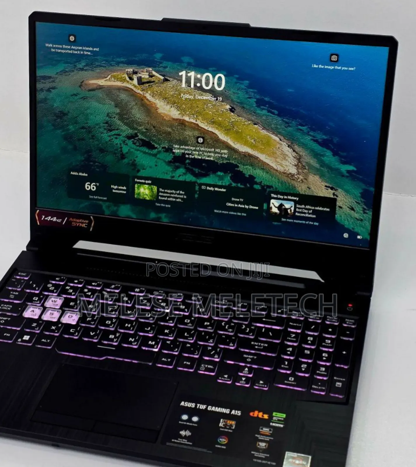 New Laptop Asus TUF Gaming A15 16GB AMD Ryzen 7 SSD 512GB