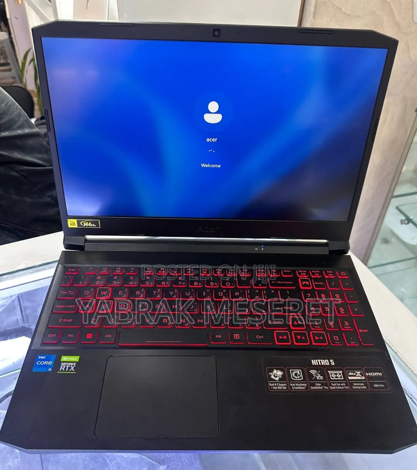 New Laptop Acer Nitro 5 16GB Intel Core I5 SSD 512GB