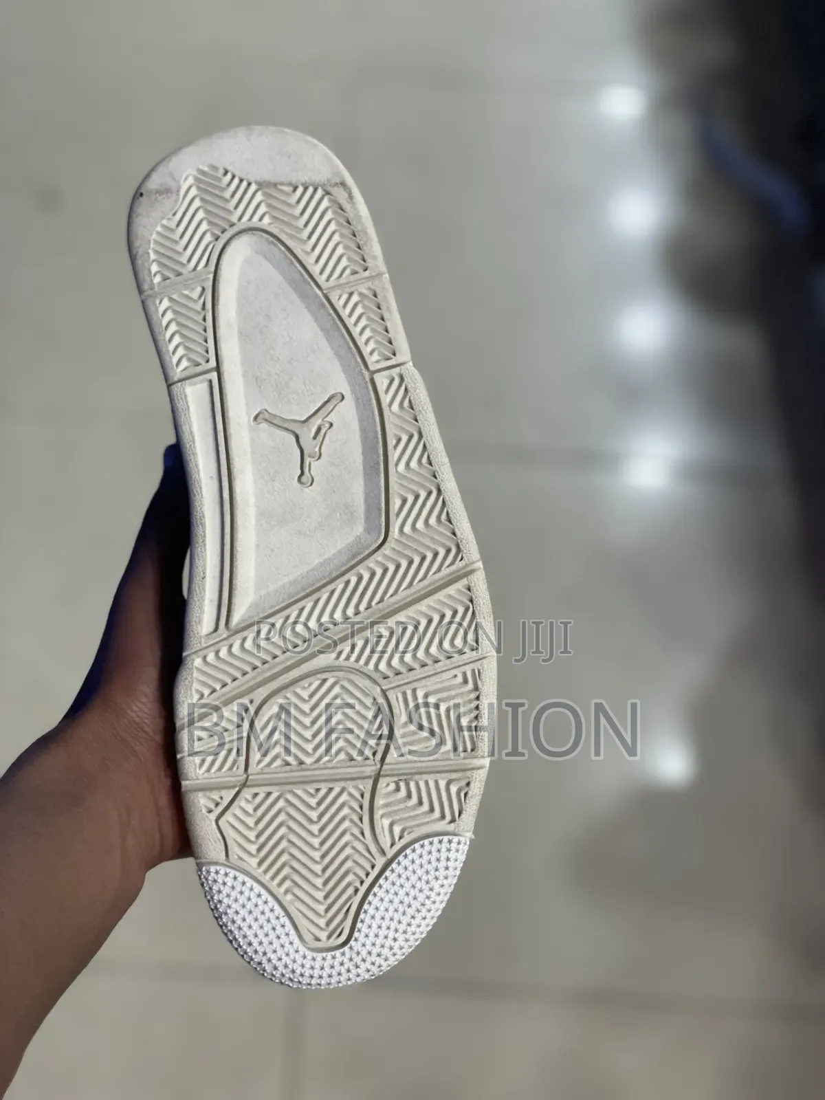 Rare Air Jordan 4 White Grey Teal Brown [With Free Delivery ]