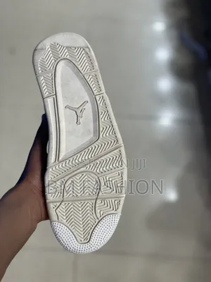 Rare Air Jordan 4 White Grey Teal Brown [With Free Delivery ]