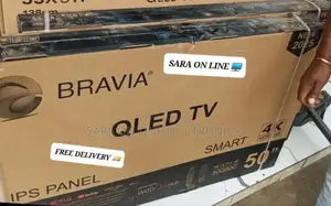 Bravia 50" Qled Smart Tv New 2025 Model